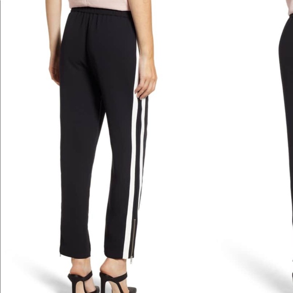 NWOT- Nordstrom Side Stripe Trouser Pants - Picture 2 of 4
